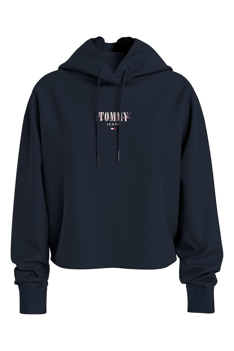 

Худи с логотипом из органического хлопка Tommy Jeans, синий