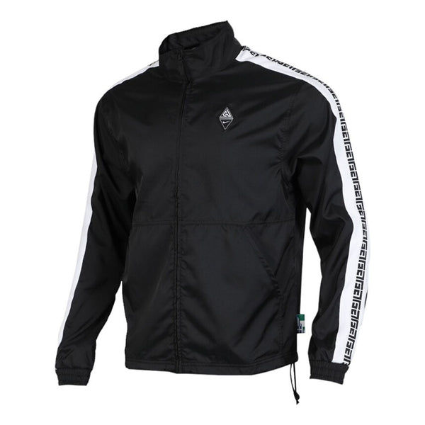Куртка Nike Zipper Casual Sports Stand Collar Jacket Black, черный