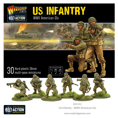 Фигурки Us Infantry Warlord Games