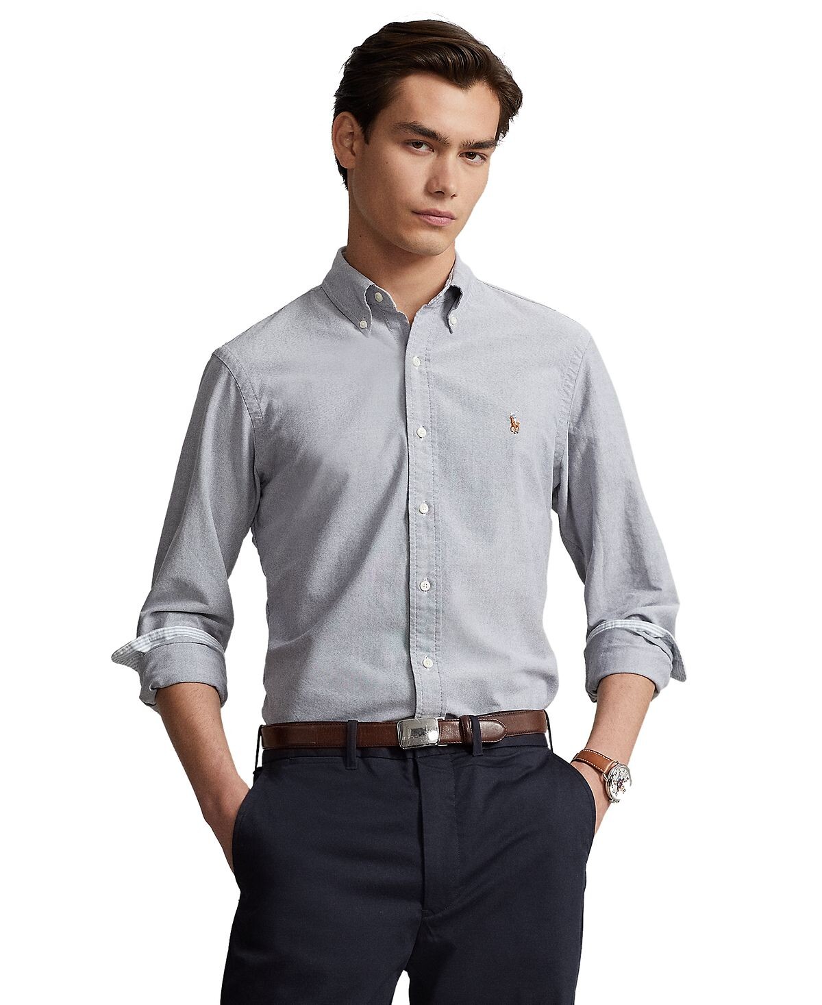 

Легендарная мужская оксфордская рубашка Polo Ralph Lauren