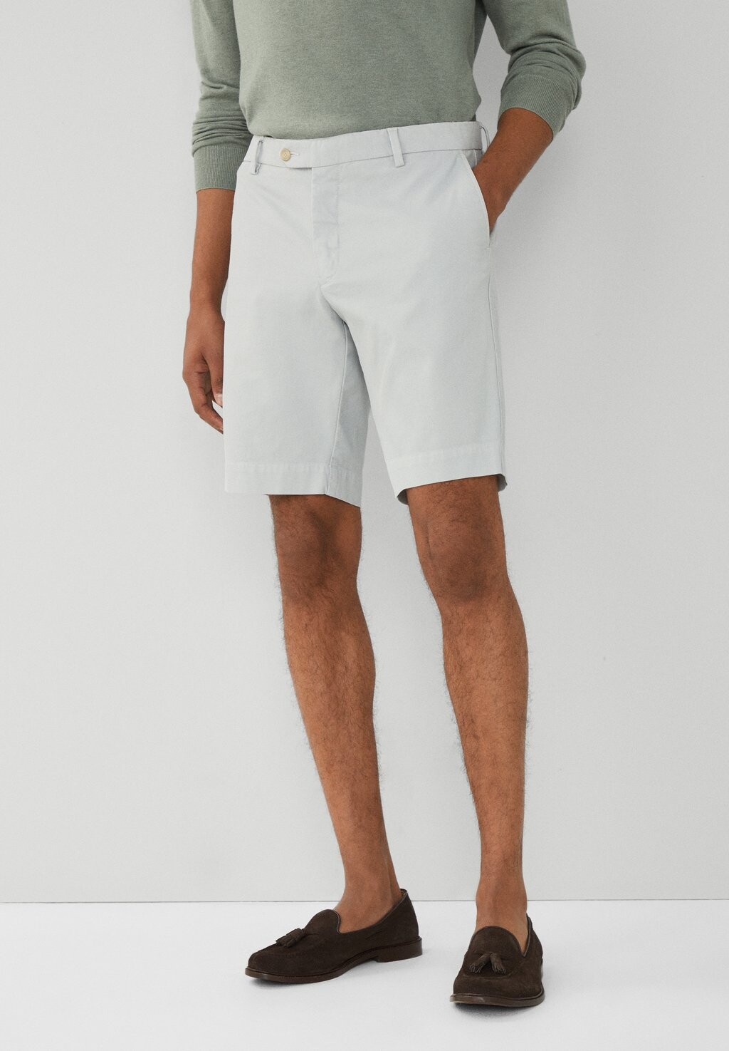 

Шорты Hackett London, светло-серый