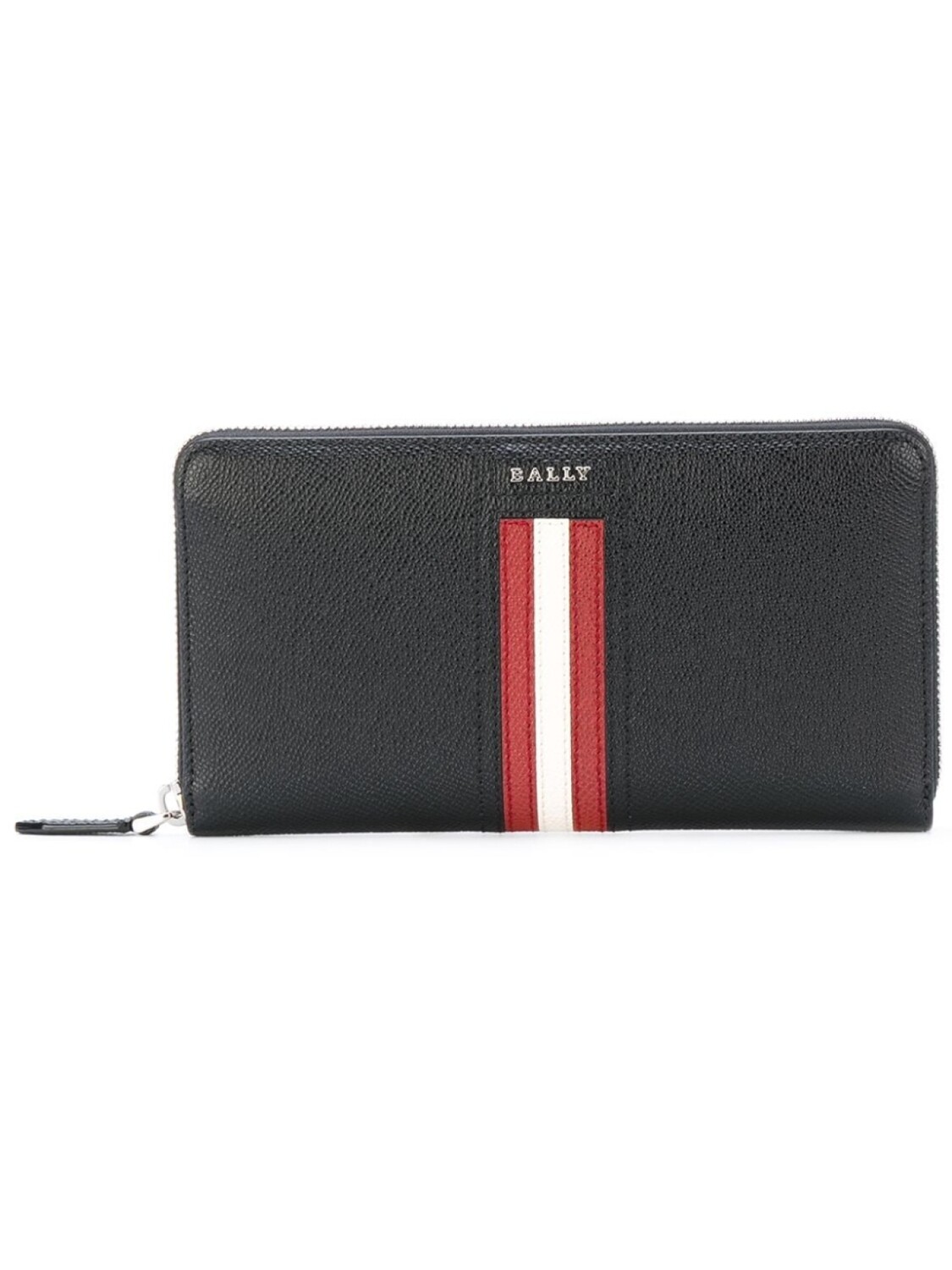 

Bally кошелек с круговой молнией и полосками, черный
