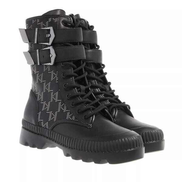 

Сапоги trekka ii kc hi kuff buckle boot Karl Lagerfeld, черный