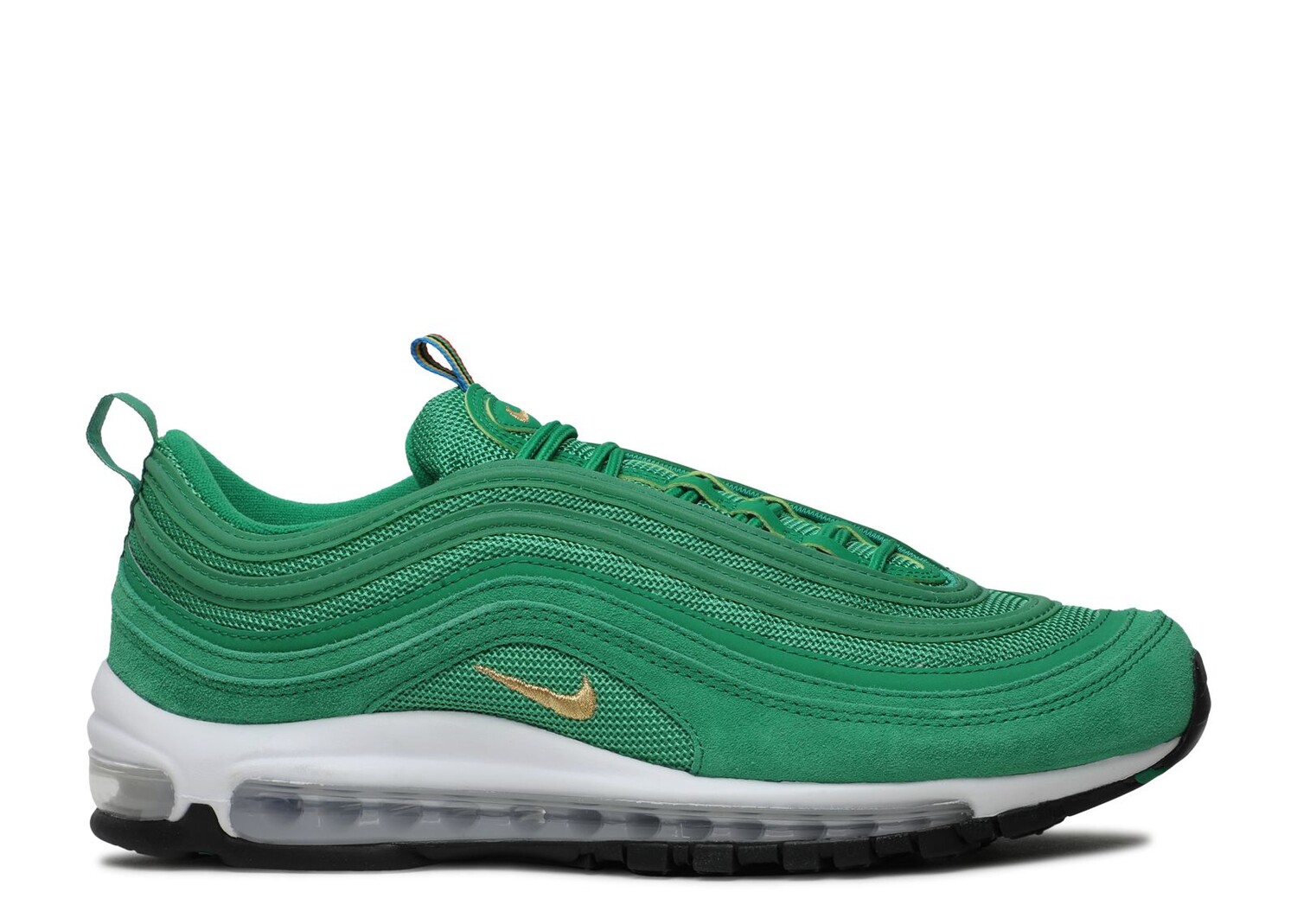 

Кроссовки Nike Air Max 97 Qs 'Olympic Rings - Green', зеленый