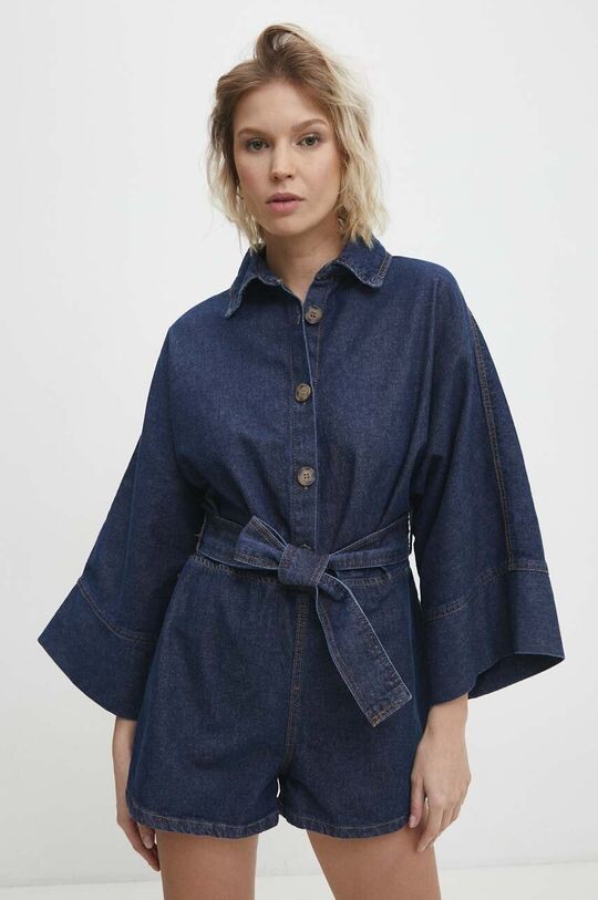 

Джинсовые комбинезоны Answear Lab, темно-синий
