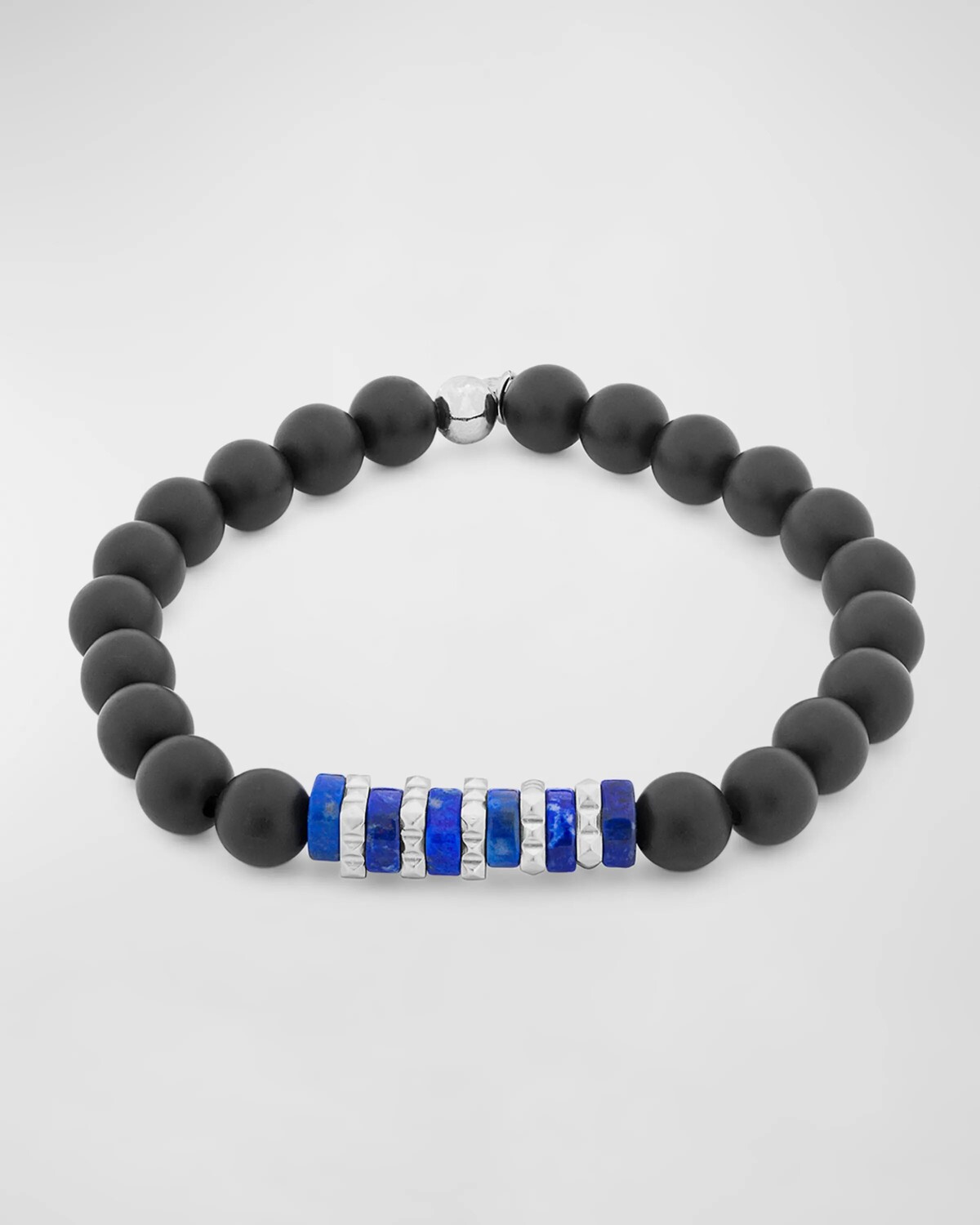 

Мужской браслет из содалита из бисера, M Tateossian, цвет Blue