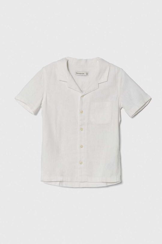 

Abercrombie & Fitch Детская льняная рубашка, белый