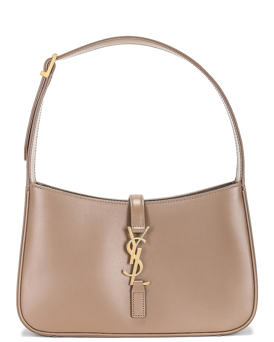 

Сумка-хобо Saint Laurent Le 5 A 7, цвет Taupe