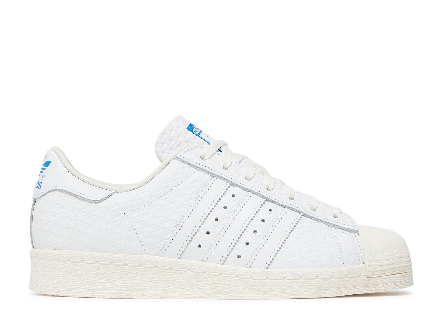 

Кроссовки adidas Superstar 82 'Debossed Geometric Print', белый