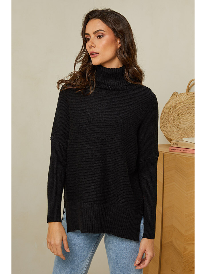 

Свитер Soft Cashmere Rollkragen, черный