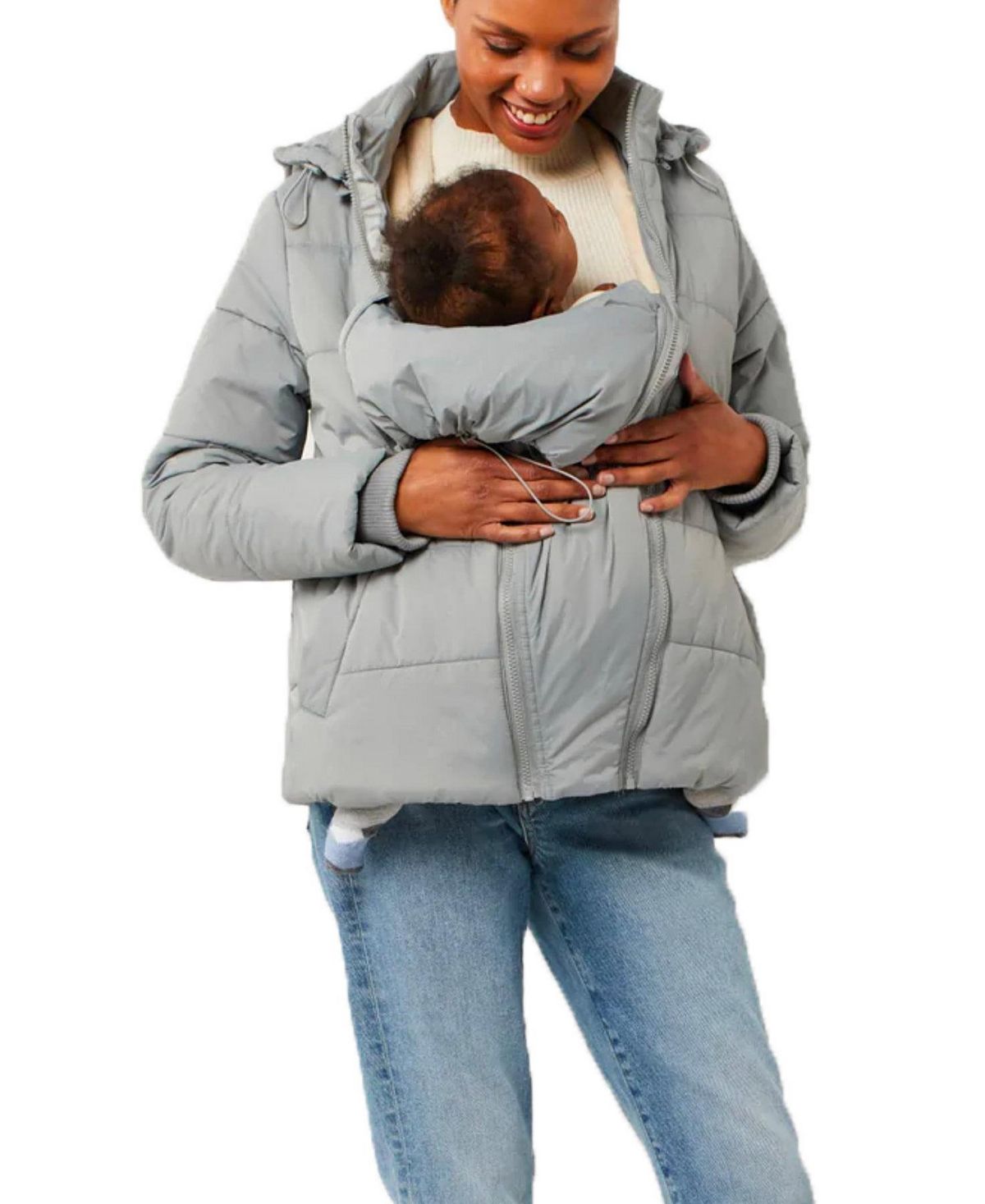 Leia - Пуховик для беременных 3в1, стеганый гибрид Modern Eternity Maternity цена и фото