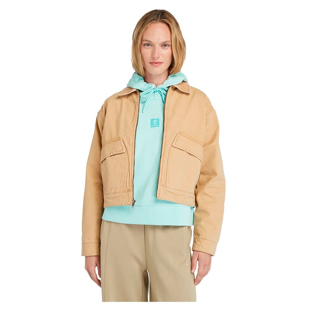 

Куртка Timberland Strafford Washed Canvas, бежевый