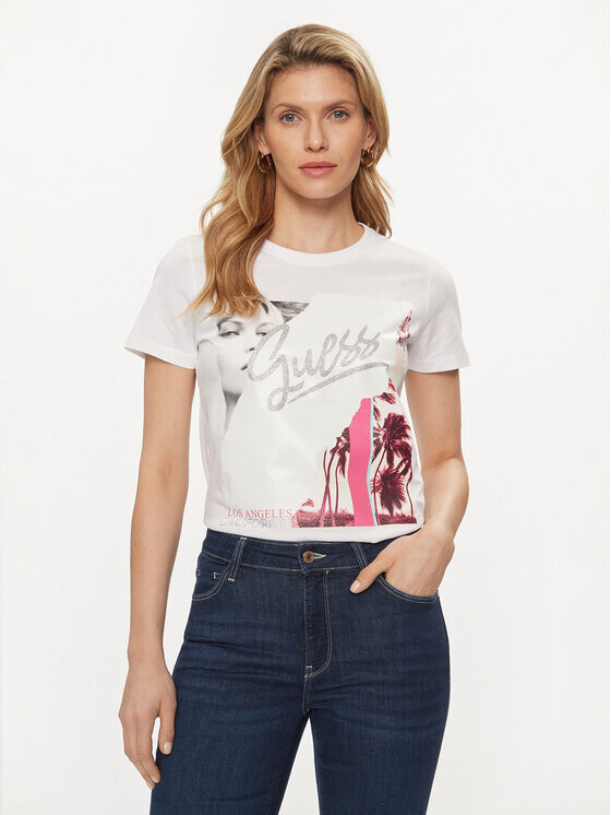 

Футболка стандартного кроя Guess, мультиколор