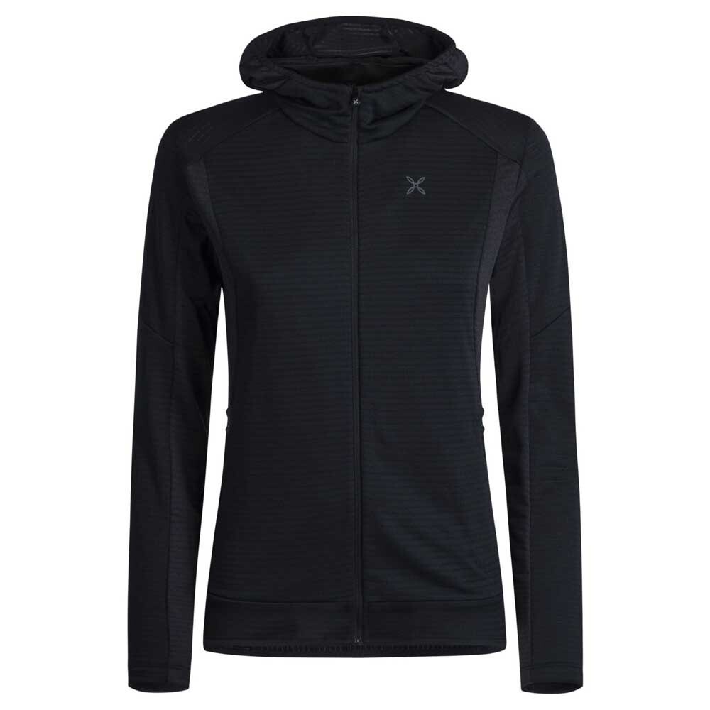 

Толстовка на молнии Montura Stretch Color Hooded, черный