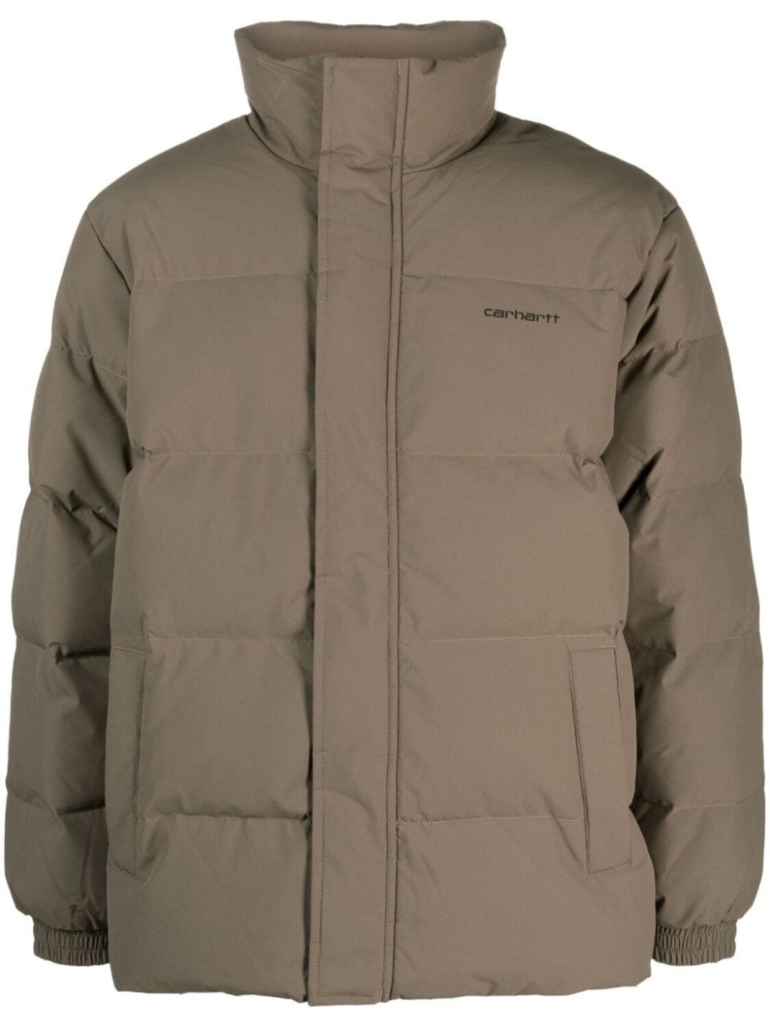 

Carhartt WIP пуховик Danville с логотипом, коричневый