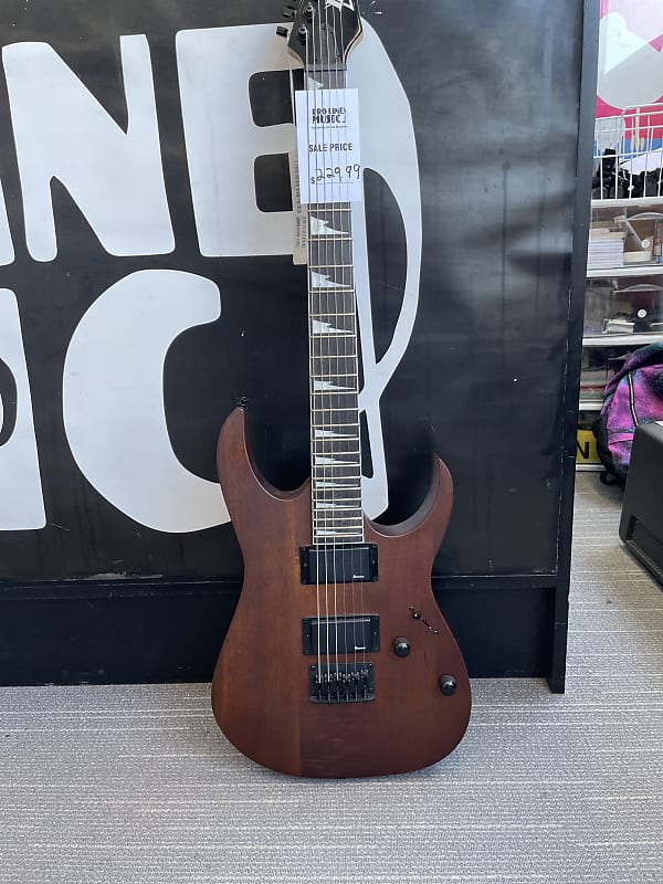 Электрогитара Ibanez GRG121DX-WNF Gio with Rosewood Fretboard 2015 - 2017 - Walnut Flat электрогитара ibanez gio grg121dx bkf black flat