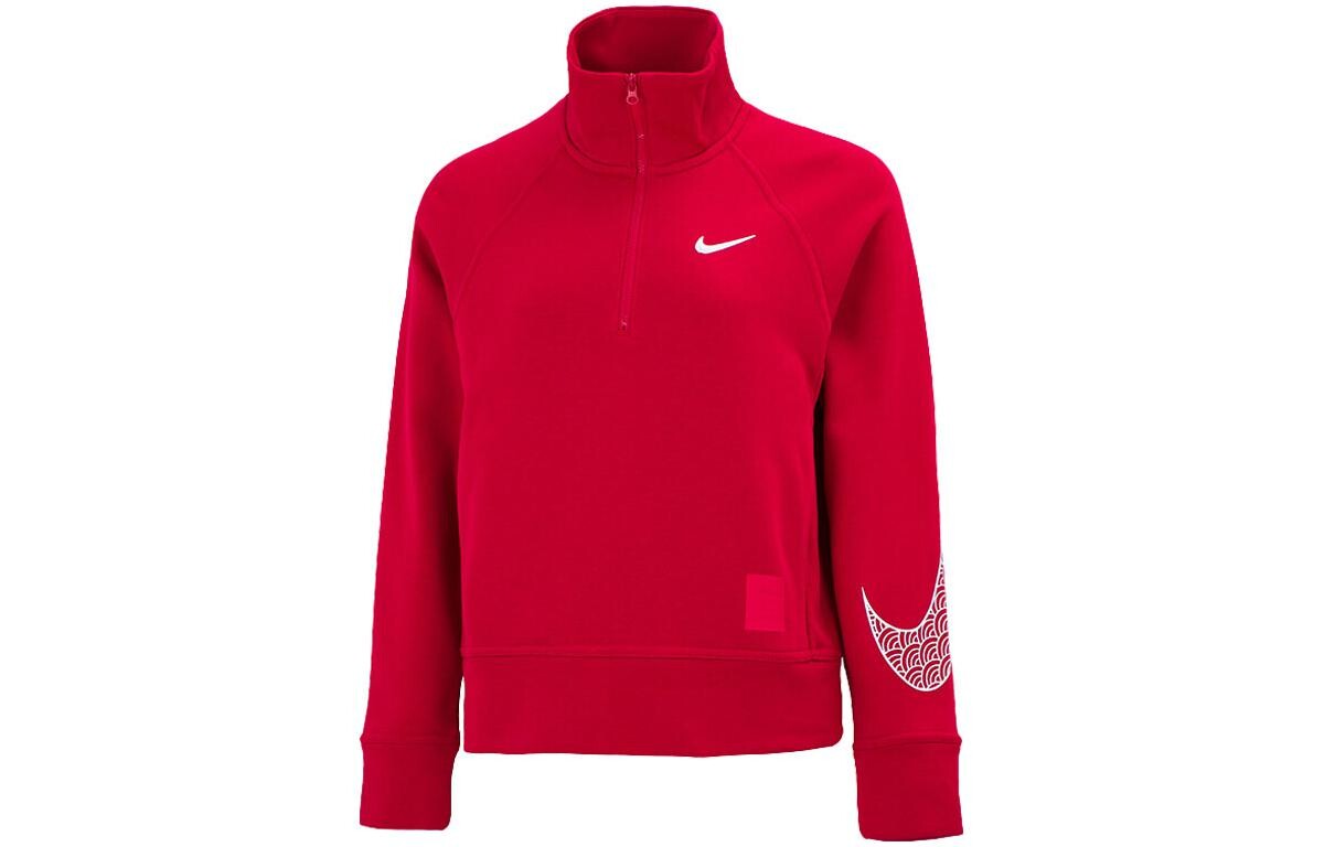 

Женская толстовка CNY Collection, красная Nike