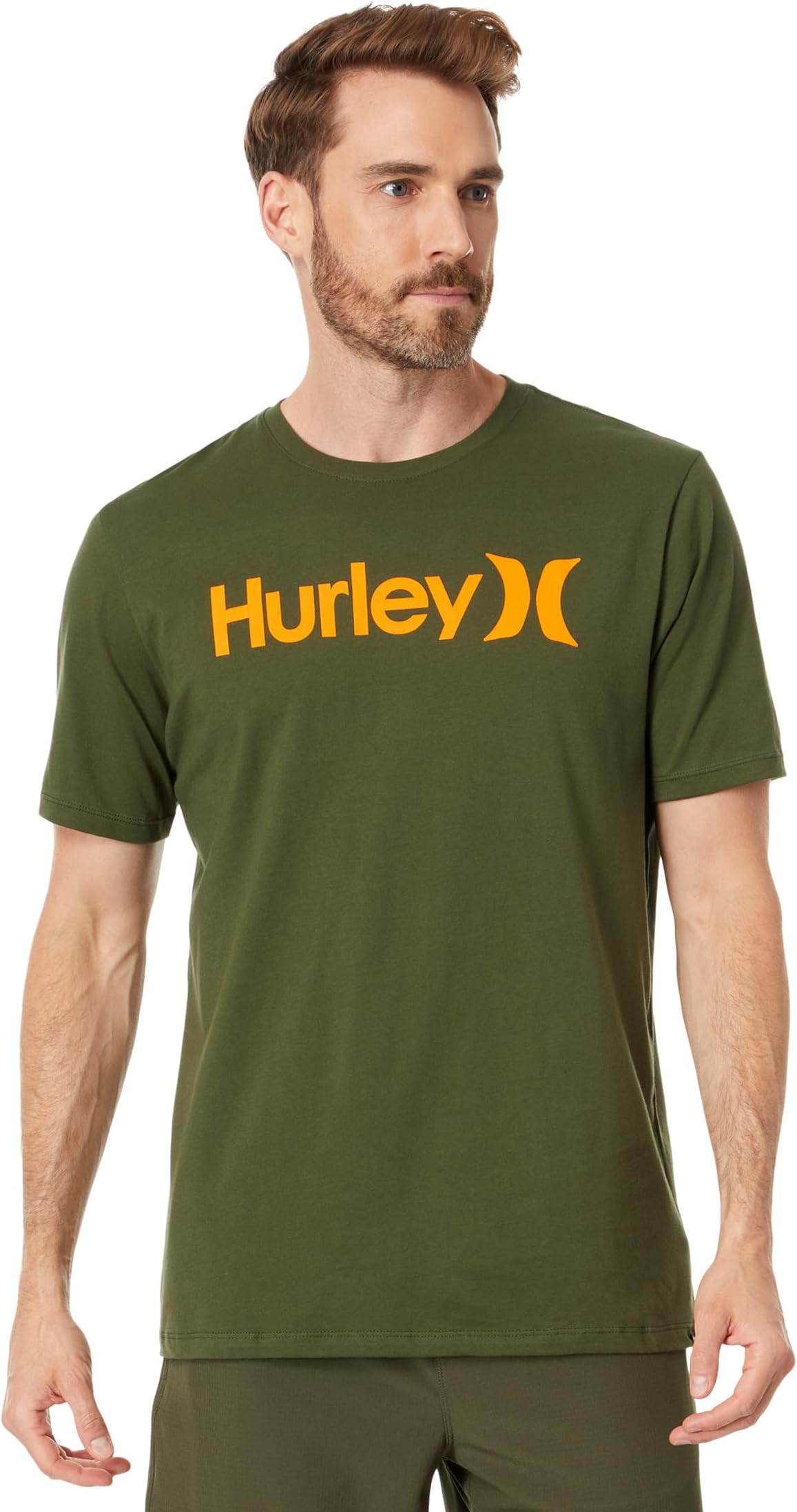 

Однотонная футболка с короткими рукавами One & Only Hurley, цвет Charcoal Fern