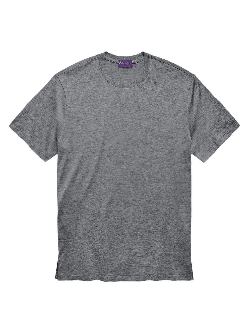

Футболка из шелкового джерси Ralph Lauren Purple Label, серый