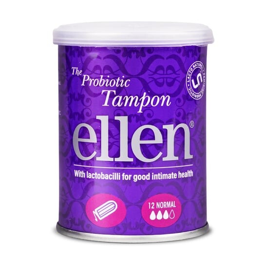 

Тампоны Ellen Normal с пробиотиками, 12 шт.