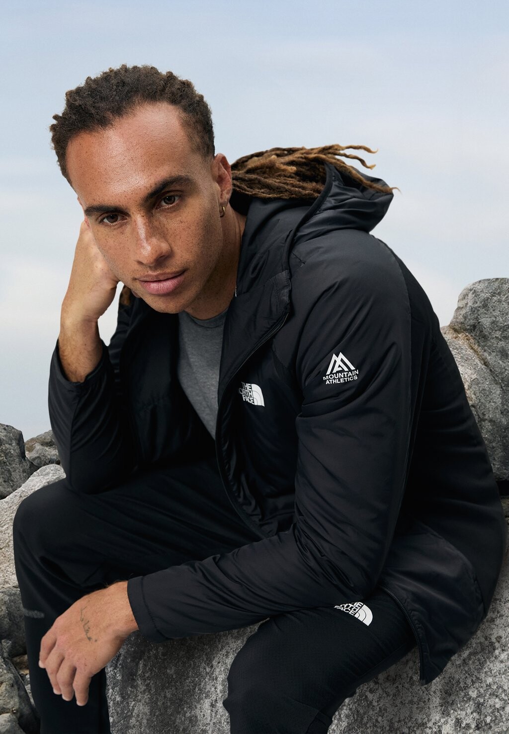 

Уличная куртка MOUNTAIN ATHLETICS HYBRID JACKET The North Face, черный