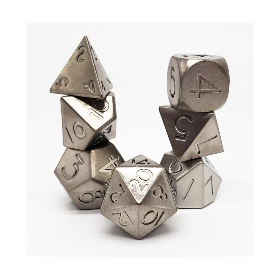 

Поликомплект - Титан (7), Heavy Metal Dice (Level Up Dice)