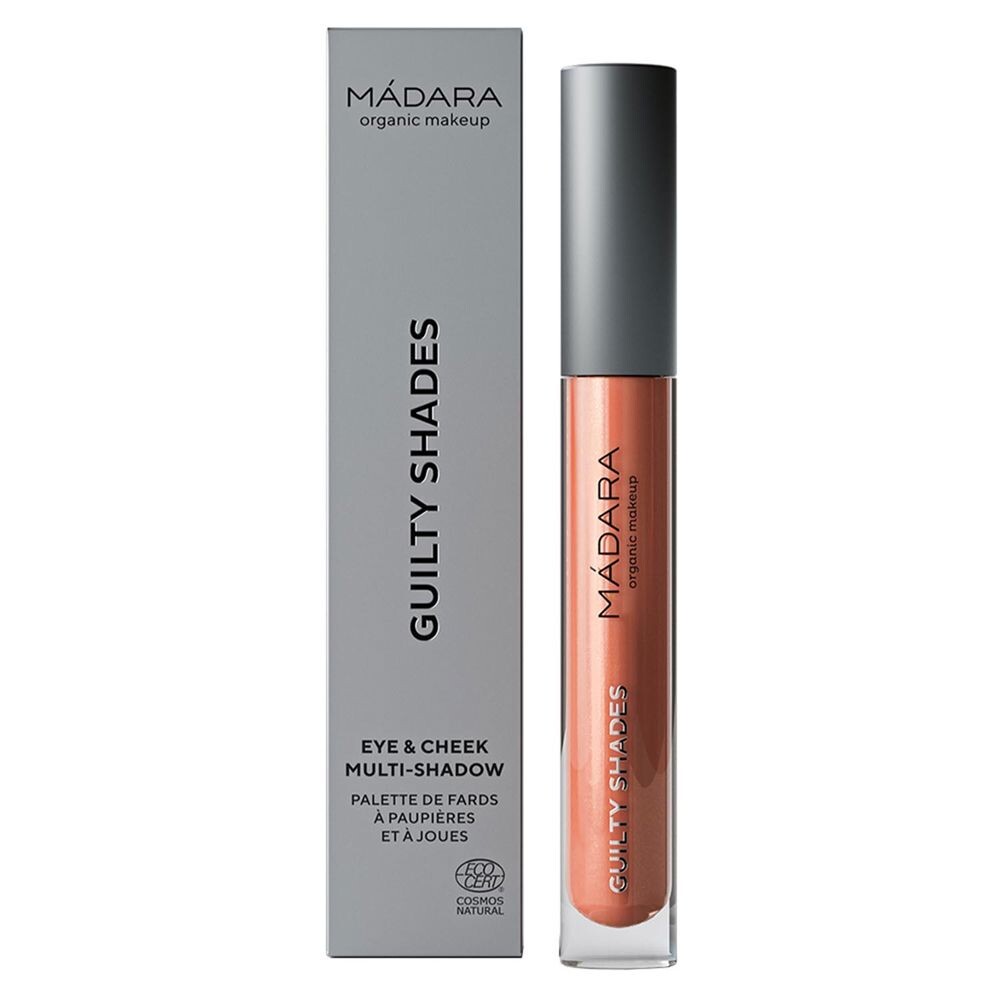 

Тени для век Guilty Shades Eye&Cheek Sombra De Ojos Mádara Organic Skincare, цвет nº64 heat