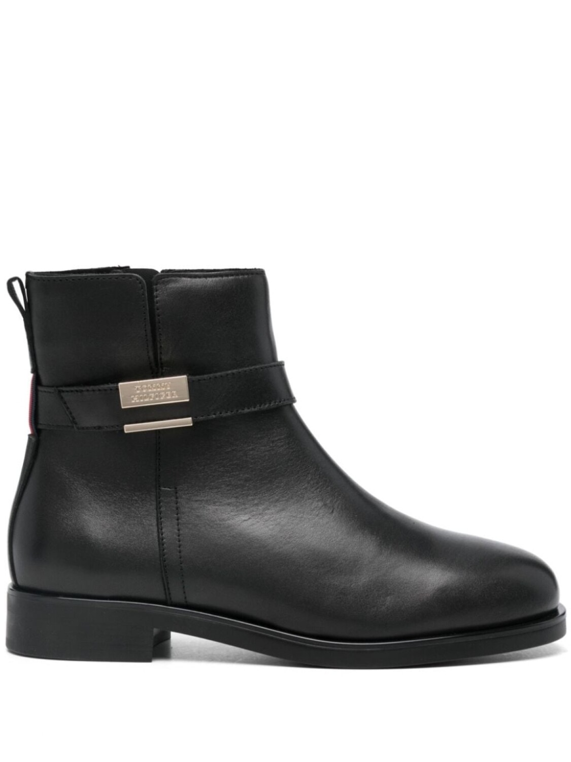 

Tommy Hilfiger кожаные сапоги, черный