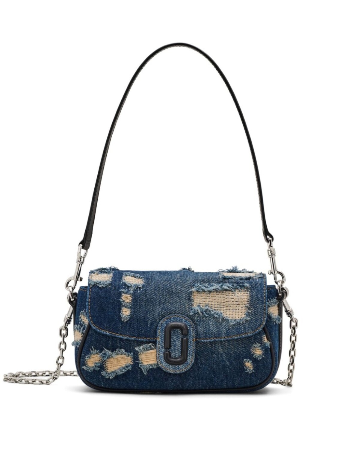 

Marc Jacobs сумка на плечо The Denim Clover Rip And Repair, синий