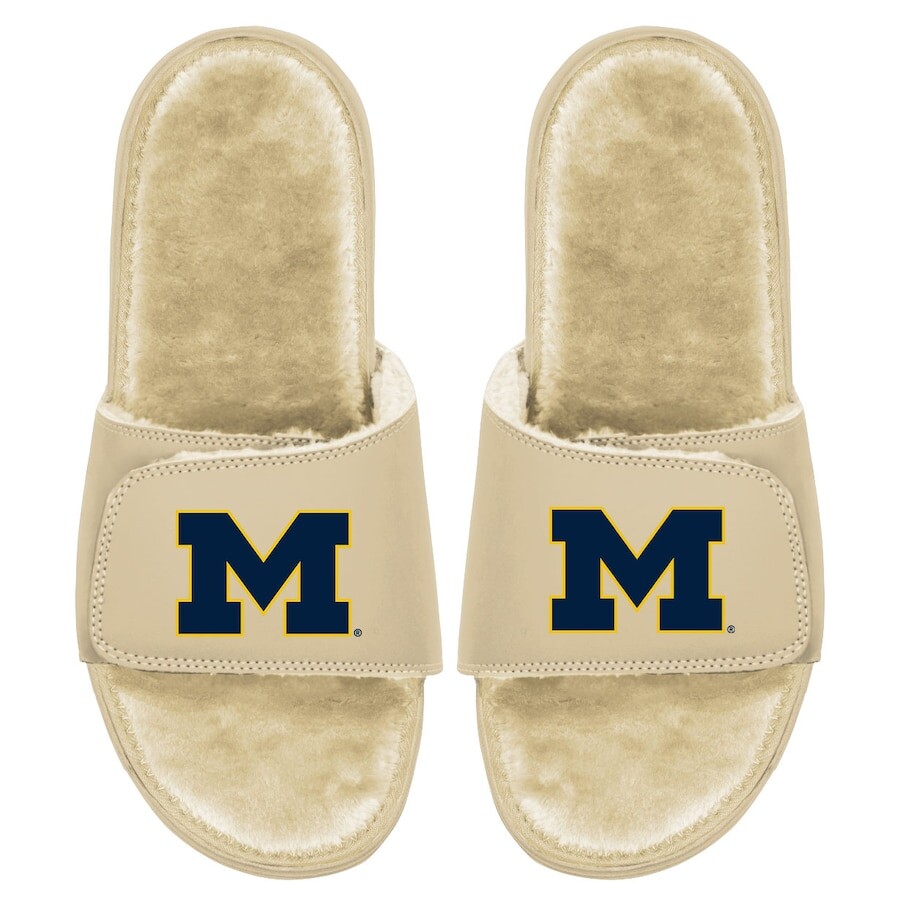 

Шлепанцы ISlide Michigan Wolverines, загар