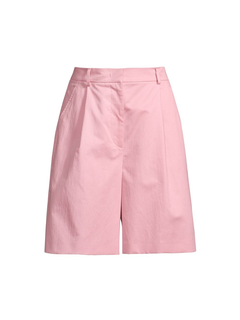 

Шорты из хлопка и льна Ecuba Weekend Max Mara, розовый