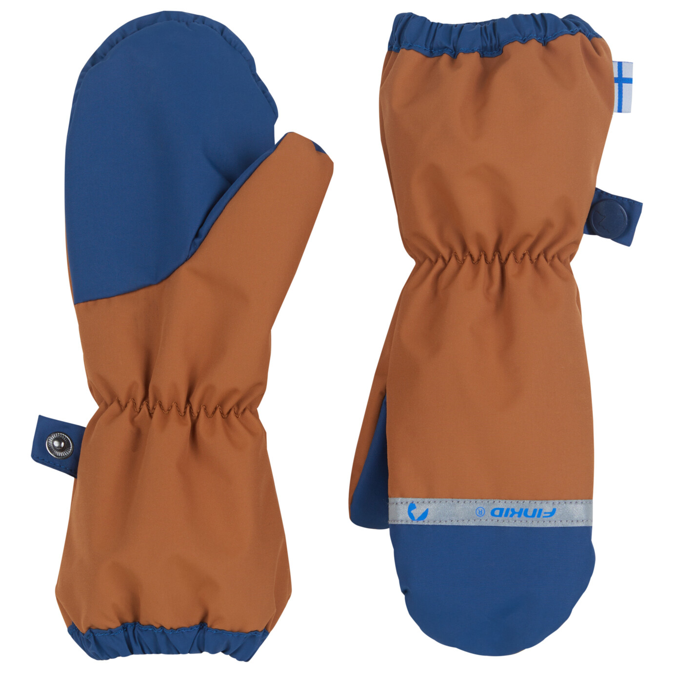 

Перчатки Finkid Pakkanen, цвет Almond/Denim