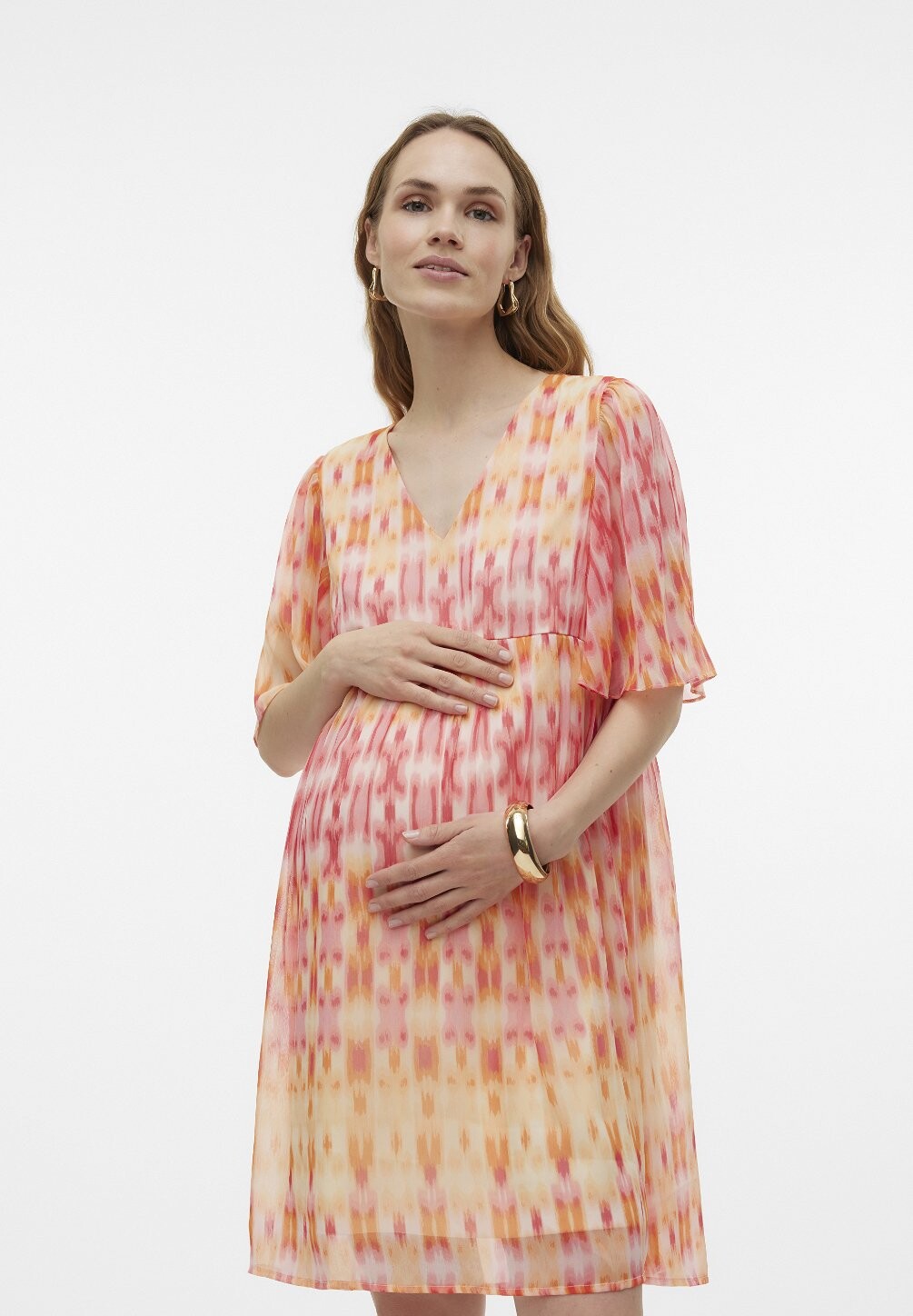

Летнее платье VMHYSA Vero Moda Maternity, абрикос