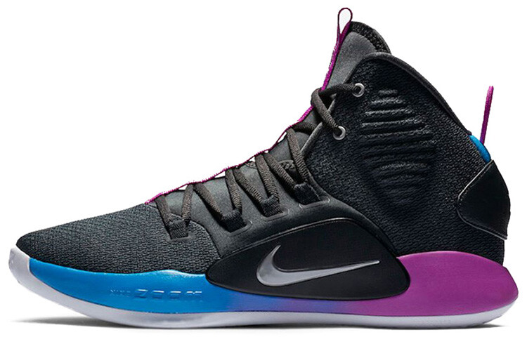 

Баскетбольные кроссовки Nike Hyperdunk X HD EP Flight Huarache черный фиолетовый синий