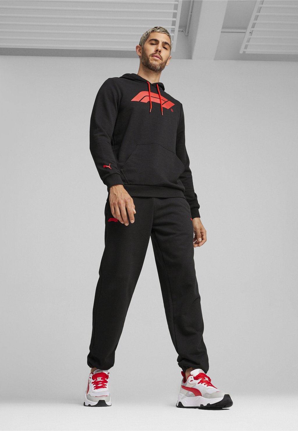 Спортивные штаны MOTORSPORT Puma, цвет black