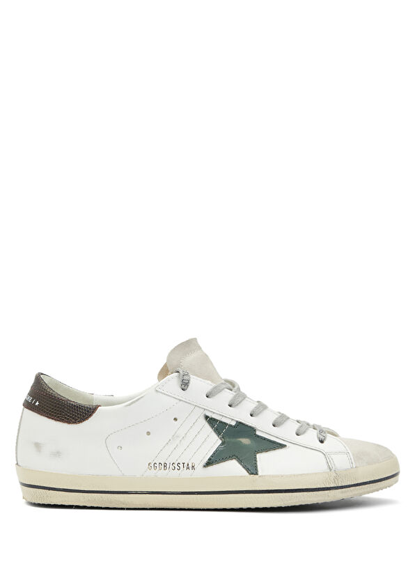 

Мужские кожаные кроссовки Super Star Golden Goose, белый