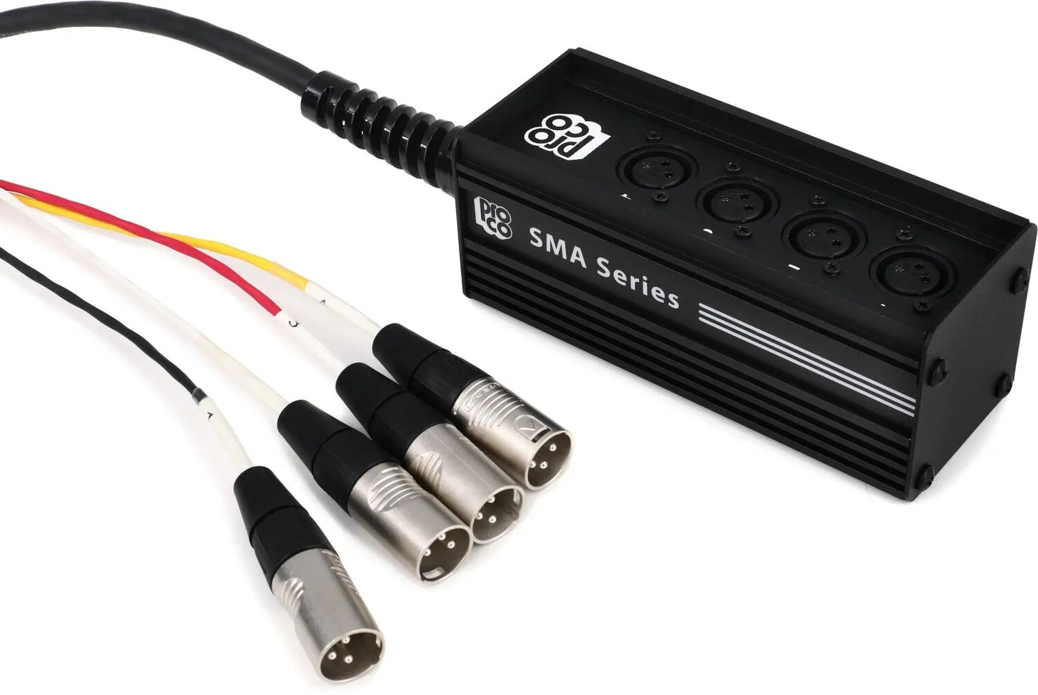 

4-канальный XLR Drop Snake Pro Co SMAST — 50 футов