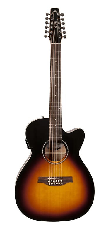 цена Акустическая гитара Seagull- S12 CH CW SPRUCE SUNBURST GT PRESYS II