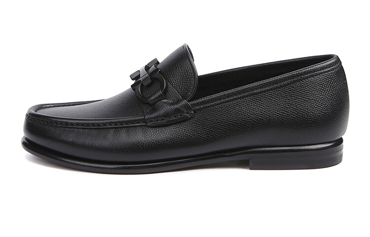 

Кожаные туфли Ferragamo Crown Series, черные