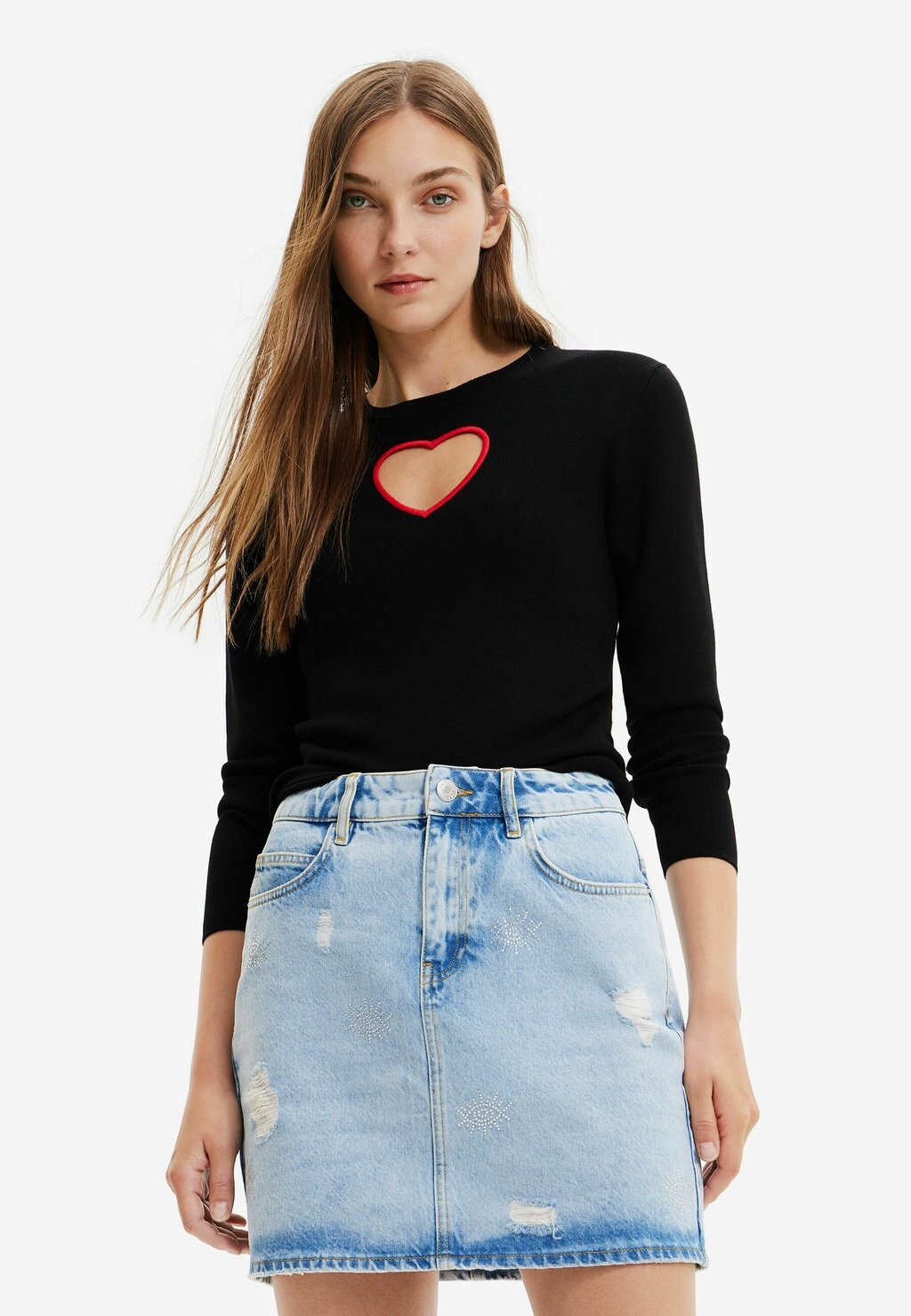 

Свитер Desigual, черный