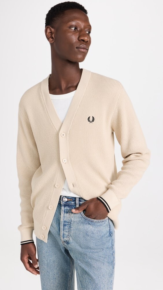 

Кардиган Fred Perry Waffle Stitch