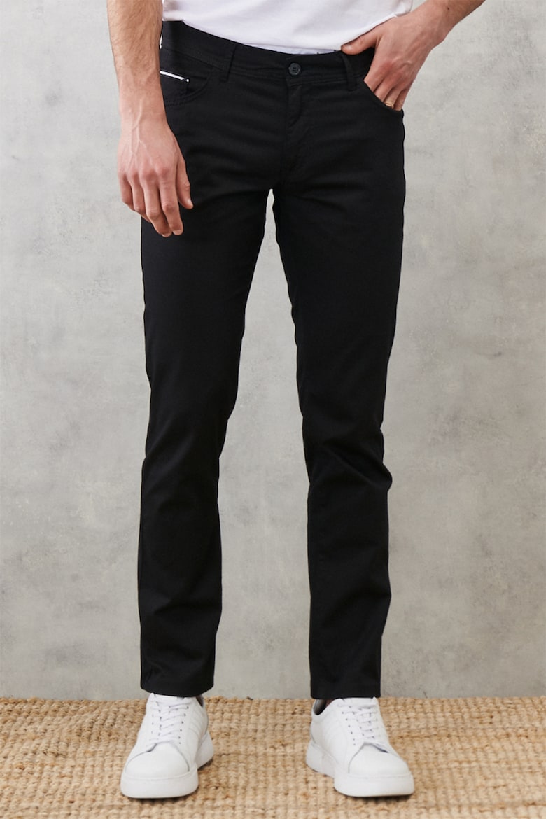 Приталенные брюки чинос Ac&Co, серый