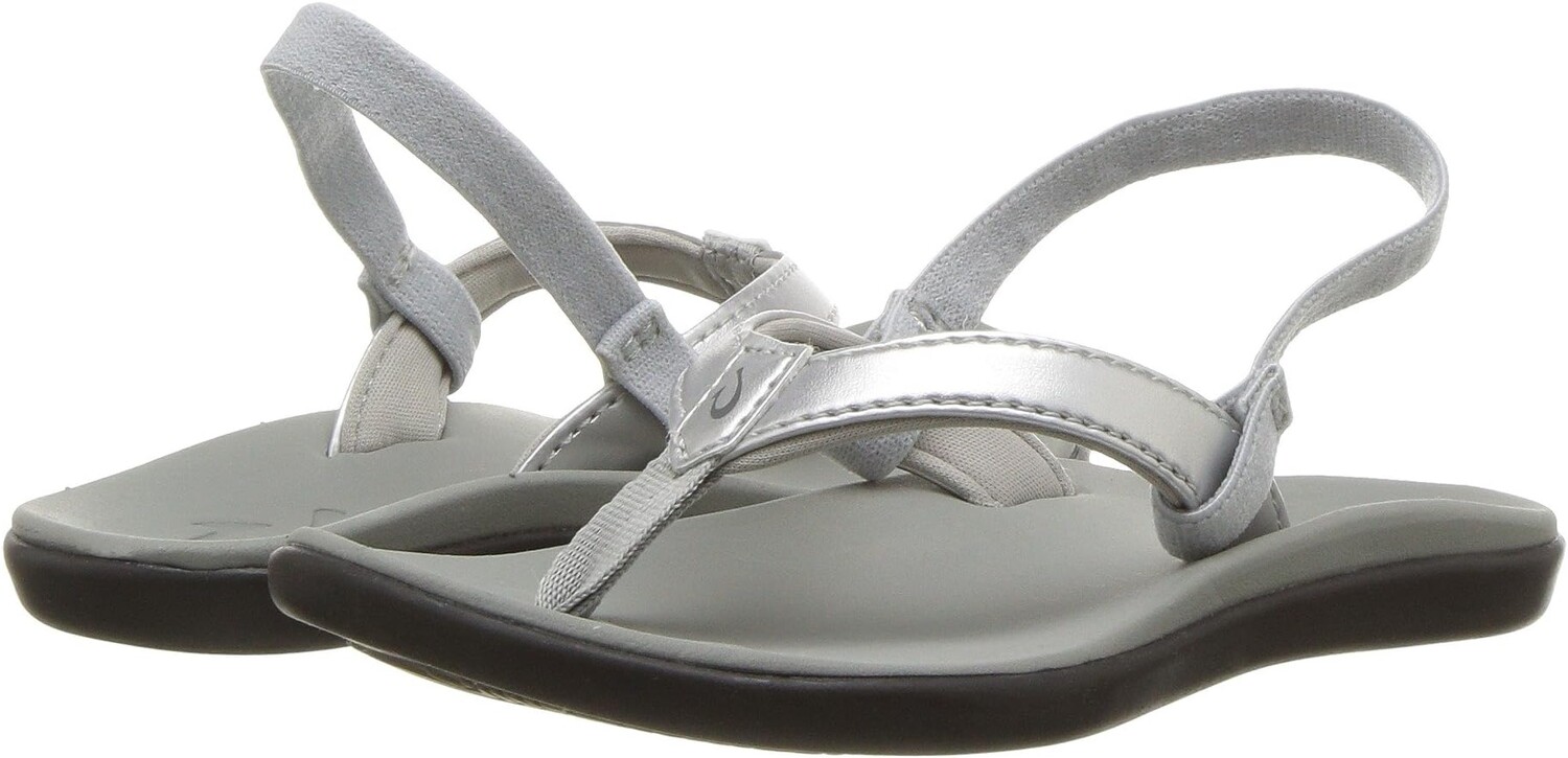 

Шлепанцы Ho'opio OluKai, цвет Silver Star/Pale Grey