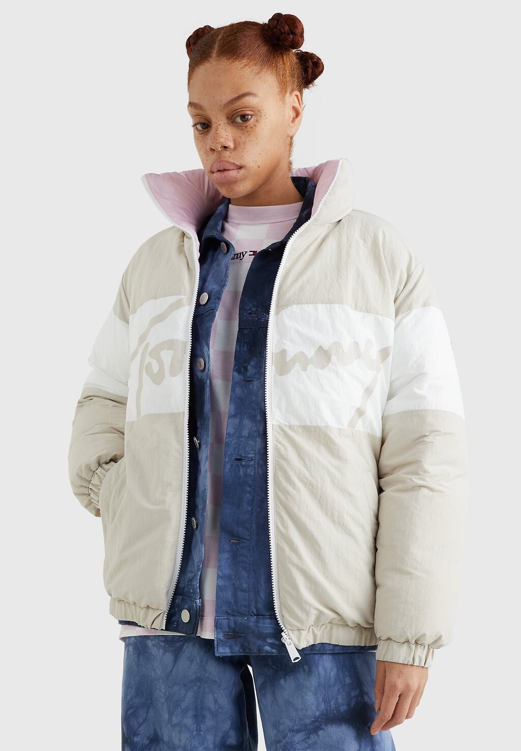 

Зимняя куртка Tommy Jeans, Серый