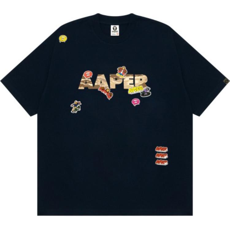 

Футболка унисекс Aape, синий