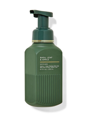 

Нежное пенящееся мыло для рук Basil Leaf & Apple, 8.75 fl oz / 259 mL, Bath and Body Works