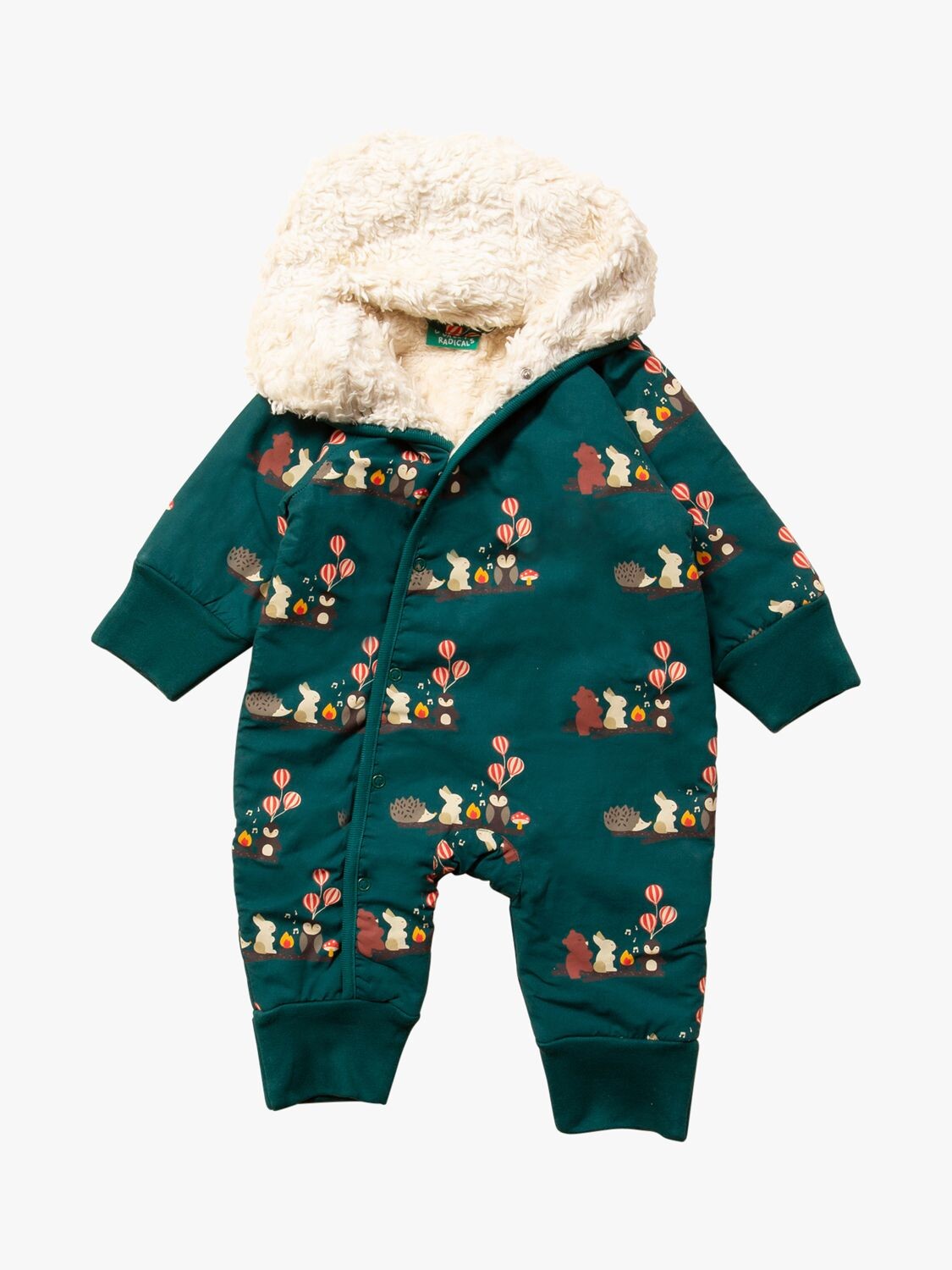 

Зимний комбинезон Babyaround The Campfire на подкладке из шерпы Little Green Radicals, мульти