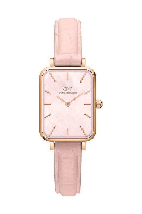 

Часы Quadro 20X26 Pressed Rouge Daniel Wellington, розовый