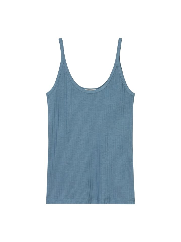 

Топ Marc O'Polo Spaghettiträger regular, цвет hazy blue