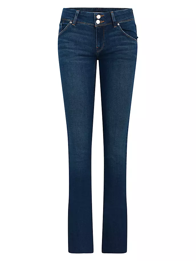 Джинсы Beth со средней посадкой и вырезом-ботиком Hudson Jeans, цвет majesty